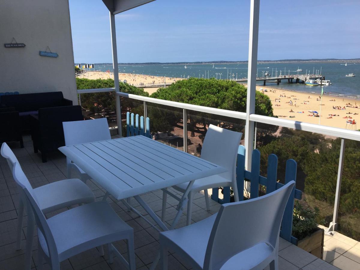 Appartement T3 Au Centre D'Arcachon Avec Vue Mer, Terrasse Et Parking Securise - Fr-1-374-74 Zewnętrze zdjęcie