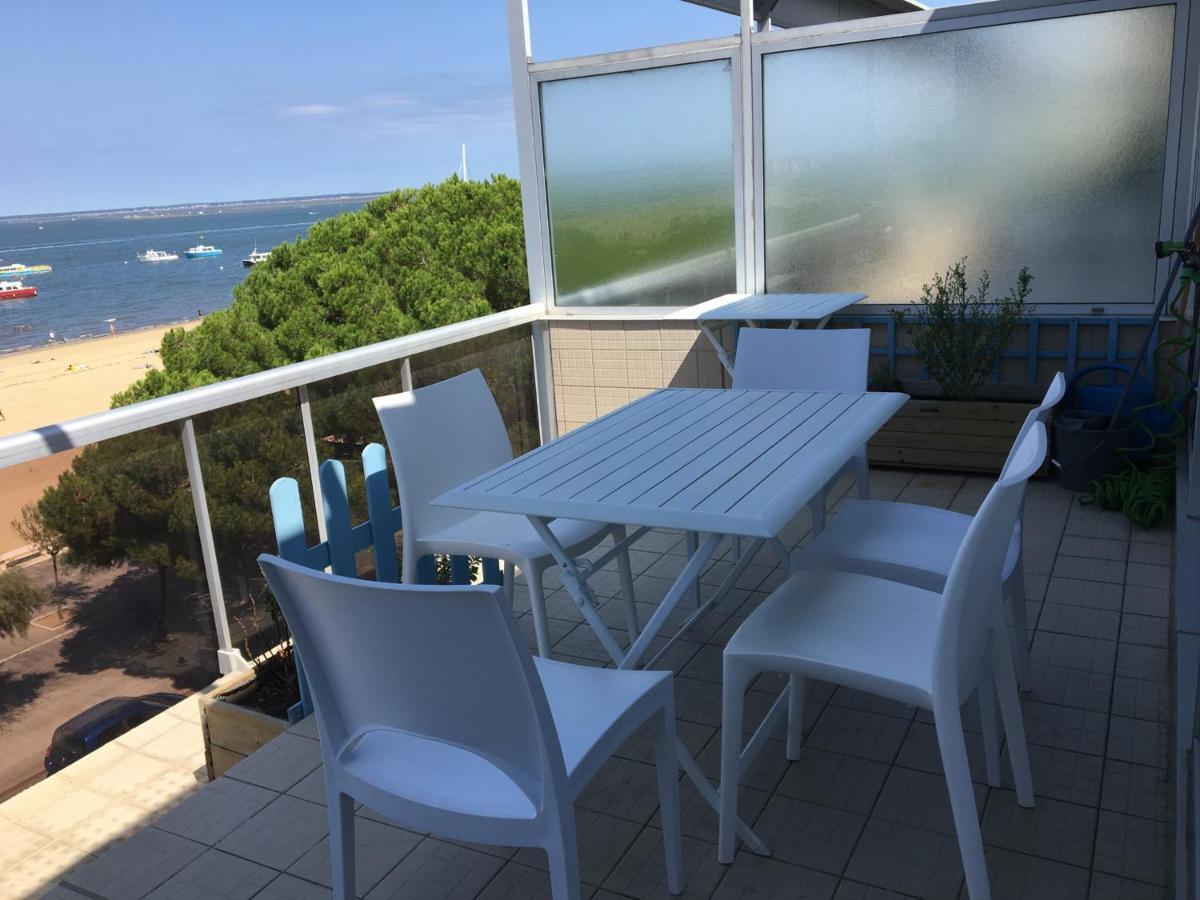 Appartement T3 Au Centre D'Arcachon Avec Vue Mer, Terrasse Et Parking Securise - Fr-1-374-74 Zewnętrze zdjęcie